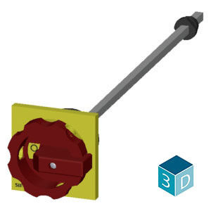 3KD9001-6 Accessoire Volledig werkmechanisme voor 3KD0 Grootte 01/02 Deurkoppeling