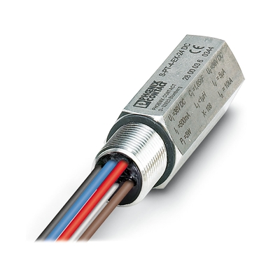 2 polenoverspanningsscherm met 24 V gelijkstroom nominale spanning Phoenix Contact S-PT-2XEX-24DC