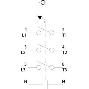 PLC 3LD2003-1TL51 Basic Devices Disconnecting Switch voor veilig en energiebeheer
