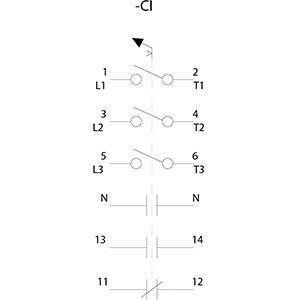 PLC 3LD2054-2EP51 Basisapparatuur voor het ontkoppelen van schakelaars voor industriële elektriciteitsdistributie