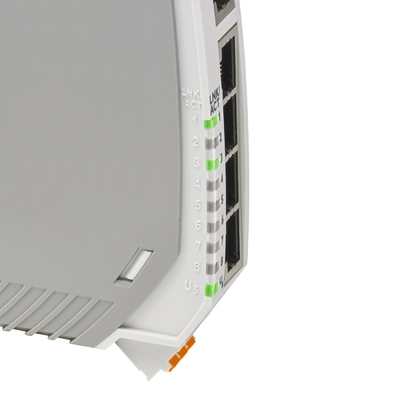 IP65-beschermingsniveau FL SWITCH 1108N Industrial Ethernet Switch voor EtherNet/IP-netwerk