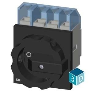 PLC 3LD2103-1TL51 basisapparatuur ontkoppelingsschakelaar voor stroomverdeling