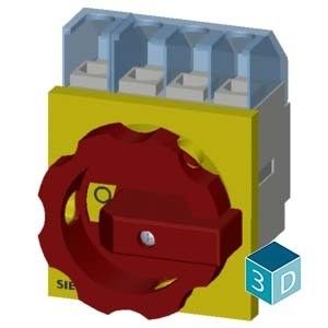 Hoog functionele PLC 3LD2103-1TL53 basisapparatuur ontkoppelingsschakelaar voor industriële