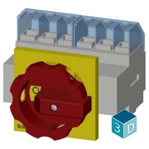 3LD2103-3VK53 Basisapparatuur voor het ontkoppelen van schakelaars voor industriële automatiseringssystemen