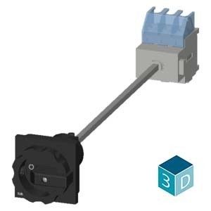 PLC 3LD2113-0TK51 Basisapparatuur Ontkoppelingsschakelaar voor stroomdistributie