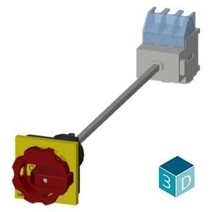 PLC 3LD2113-0TK53 Basisapparatuur voor het ontkoppelen van een schakelaar voor een elektriciteitsdistributiesysteem