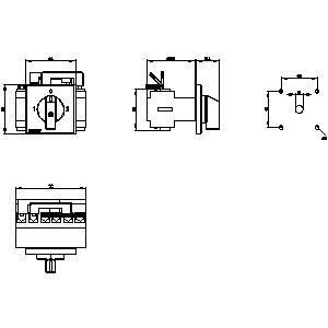 PLC 3LD2123-7UK01 basisapparatuur ontkoppelingsschakelaar voor industriële toepassingen