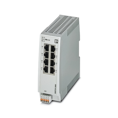 2702666 FL SWITCH 2108 Industriële Ethernet-schakelaar met en IP65-beschermingsniveau