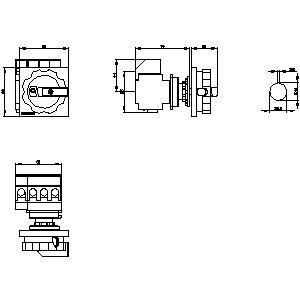 De sleutel tot industriële efficiëntie PLC 3LD2154-1TL53 Basic Devices Disconnecting Switch