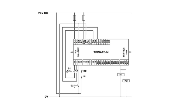 Phoenix Contact Security Module PSR-SPP-24DC/TS/M 67,5*112*114,5 mm koppelrelais