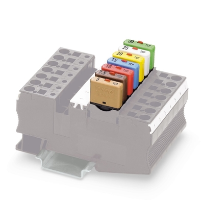 DC 40V thermisch-magnetisch apparaat schakelborden met een nominale spanning van 32V door Phoenix Contact