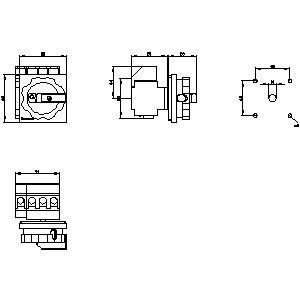 PLC 3LD2203-1TL53 Basisapparatuur voor het ontkoppelen van schakelaars voor industriële automatisering