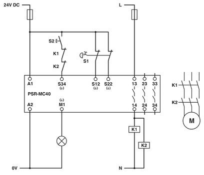 Phoenix Contact PSR-MC40-3NO-1DO-24DC-SC Veiligheidsrelais voor noodstopbeveiliging
