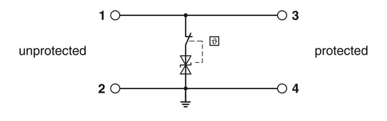 TTC-6-TVSD-C-24DC-UT-I 2906831 voor 24 V gelijkspanning