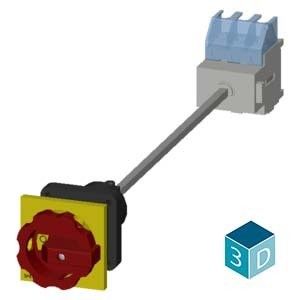 PLC 3LD2244-0TK53 Basisapparatuur Ontkoppelingsschakelaar voor precieze energieverdeling
