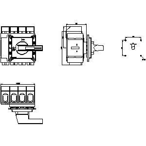 PLC 3LD2305-1TL11 Basic Devices Disconnecting Switch for Power Control (Basisapparaten voor het ontkoppelen van een schakelaar voor de stroomregeling)