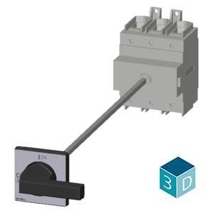 Industriële PLC 3LD2418-0TK11 Basisapparatuur Ontkoppelingsschakelaar voor stroomdistributie