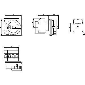 Ervaar ongeëvenaarde prestaties met 3LD2504-1TL51 Basic Devices Disconnecting Switch