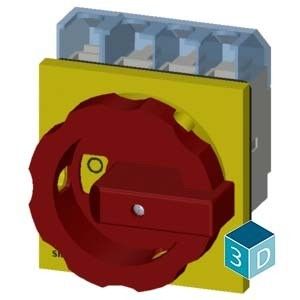 PLC 3LD2504-1TL53 Basisapparaten Ontkoppelingsschakelaar met flexibele montageopties