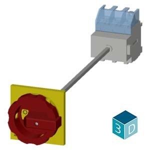 PLC 3LD2514-0TK53 Basic Devices Disconnecting Switch for Power Distribution (Basisapparaten voor het loskoppelen van de schakelaar voor stroomverdeling)