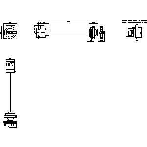 PLC 3LD2545-0TK53 Basisapparatuur voor het ontkoppelen van schakelaars voor industriële elektriciteitsdistributie