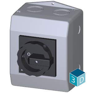 3LD2565-0TB51 Basisapparatuur voor het ontkoppelen van schakelaars voor industriële elektriciteitsdistributie