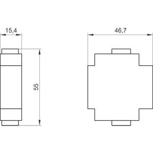 Continu 3LD9220-2C PLC-neutrale geleider/PE-terminal voor vloermontageaccessoire