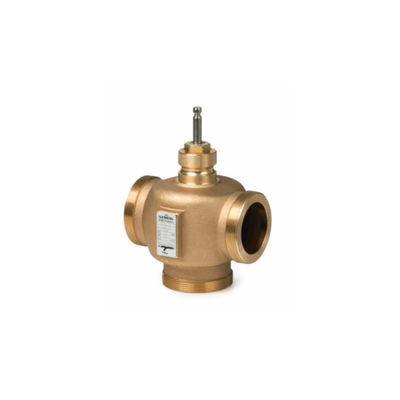3-poort External Thread Seat Valve BPZ VXG41.40 voor gebouwcontroleautomatisering door PLC