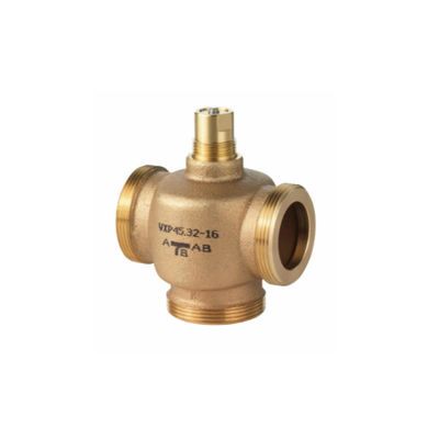 Geavanceerde PLC BPZ VXP45.25-6.3 Externe draad 3-poort zitklep voor gebouwcontrole