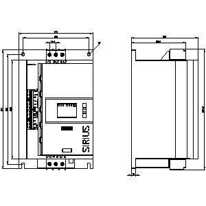 Makkelijk te gebruiken SIRIUS Soft Starter 3RW5215-1AC14 met schroefterminals en analoge uitgang