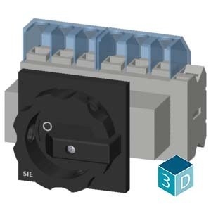 Siemens 3LD2103-4VP51 Basic Devices Disconnecting Switch voor industriële toepassingen