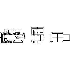 Siemens 3KC8448-0FA22-0GA3 3KC 4-pool RTSE/ATSE 800-1000A overdrachtsschakelapparatuur