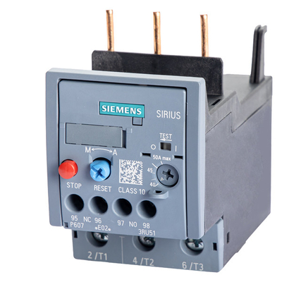 Siemens 3RU5136-4BB0 Overbelastingsrelais 40...50 A Grootte S2 Klasse 10 voor motorbescherming