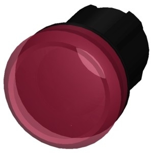 Siemens 3SU1001-6AA20-0AA0 SIRIUS ACT Pilot Light in rood plastic met gladde lens