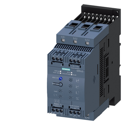 Siemens 3RW4047-1TB04 55kw 3RW40 Soft Starter met bypass en thermistor motorbescherming Grootte S3