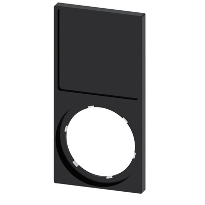 Siemens 3SU1900-0AQ10-0AA0 SIRIUS ACT 22 mm vierkant lijm montage labelhouder voor labelplaat
