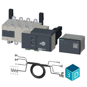 Siemens 3KC7438-0CA22-0CA3 Automatische schakelingsapparatuur met compact ontwerp