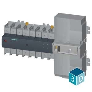 Siemens 3KC6432-2TA20-0TA3 ATSE met geïntegreerde controller 1-0-2 4 pool ATSE 40-160A