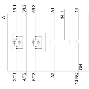 Siemens 3RW3036-1BB14 3RW30 Soft Starter Grootte S2 Schroefterminals Bypass betrouwbaarheid