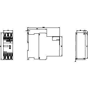 3RW3026-2BB04 Siemens Soft Starter S0 Grootte Schroefterminals Bypass efficiëntieverhoging