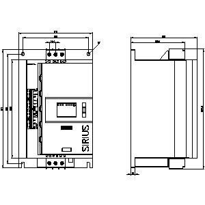 Siemens 3RW5217-1AC14 SIRIUS Soft Starter met schroefterminals en analoge uitgang