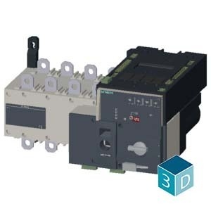 250A 4-pool RTSE/ATSE-overdrachtsschakelapparatuur voor basisapparatuur 3KC8438-0CA22-0GA3