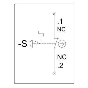 22 mm ronde behuizing voor commandoapparaten schroef terminal vloer bevestiging 3SU1801-0NA00-2AC2