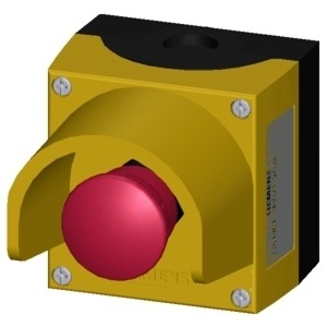 22 mm ronde behuizing voor commandoapparaten schroef terminal vloer bevestiging 3SU1801-0NA00-2AC2