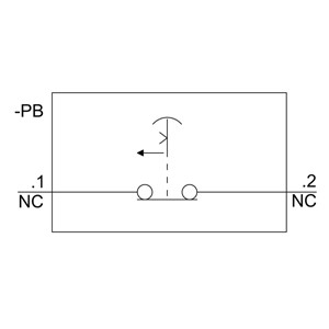 22 mm ronde behuizing voor commandoapparaten schroef terminal vloer bevestiging 3SU1801-0NA00-2AC2
