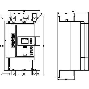 Siemens 3RW5244-6TC14 SIRIUS Soft Starter met schroefterminals en thermistoruitgang