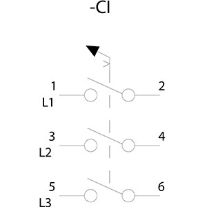 3LD2003-0TK53 Basisapparatuur voor het ontkoppelen van een schakelaar voor elektriciteitsdistributie in de industrie