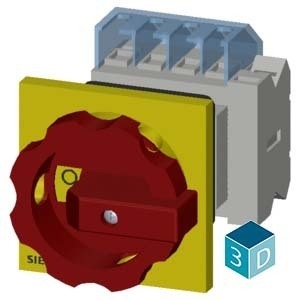 Siemens 3LD2054-1TP53 Basic Devices Disconnecting Switch voor industriële stroomregeling