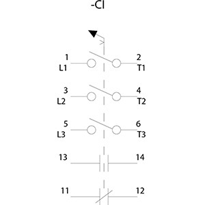 Siemens 3LD2054-1TP53 Basic Devices Disconnecting Switch voor industriële stroomregeling