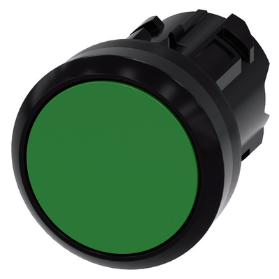 3SU1000-0AA40-0AA0 SIRIUS ACT drukknop met platte groene knop
